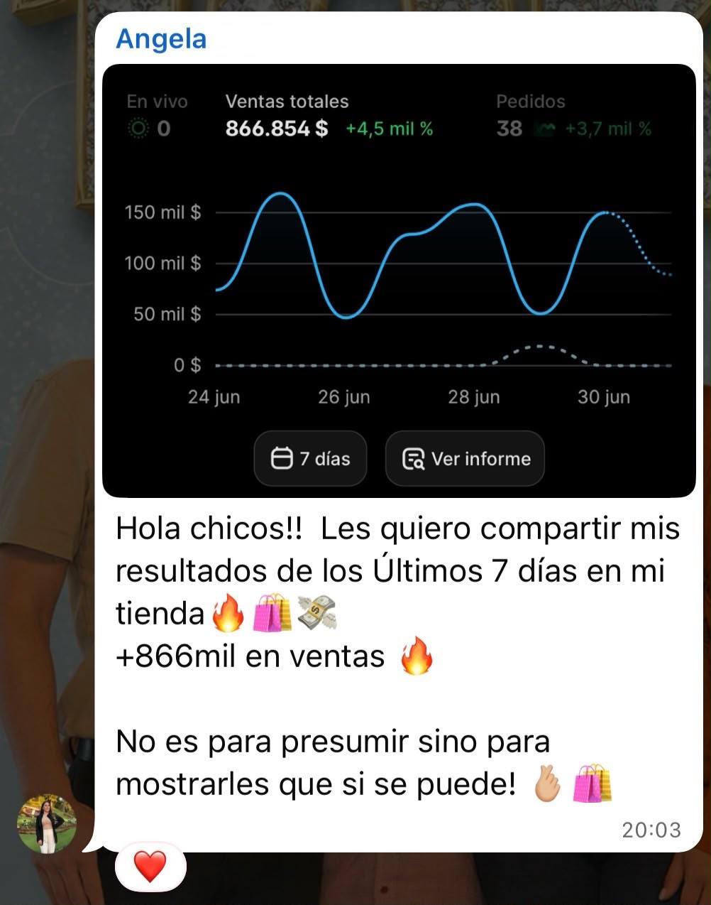 Testimonio de Angela - 866mil